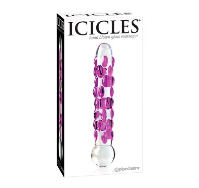 Dildo-icicles no 7 - hand blown massager